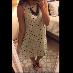 NWT. Old Navy Polka Dot Swing Dress. Size S.