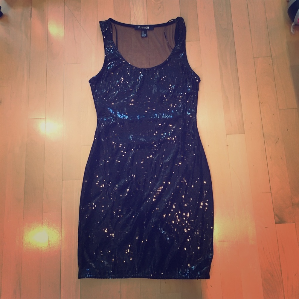 Forever 21 Sequined Tank Dress