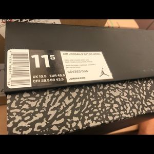 Brand new air Jordan's comes with OB