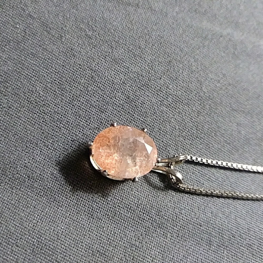 Pink Stone Necklace