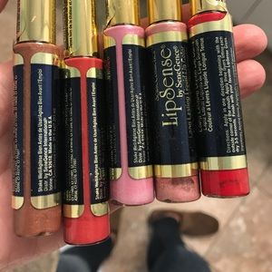 Lipsense colors - each used once.