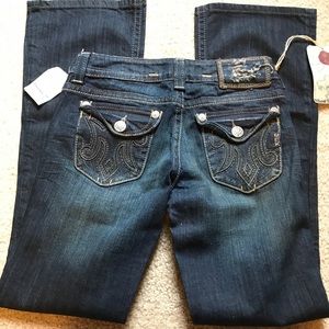 NWT MEK Frankfurt Boot Cut Jean 26x32R