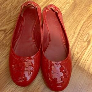 Tory Burch - Patent Leather - Red