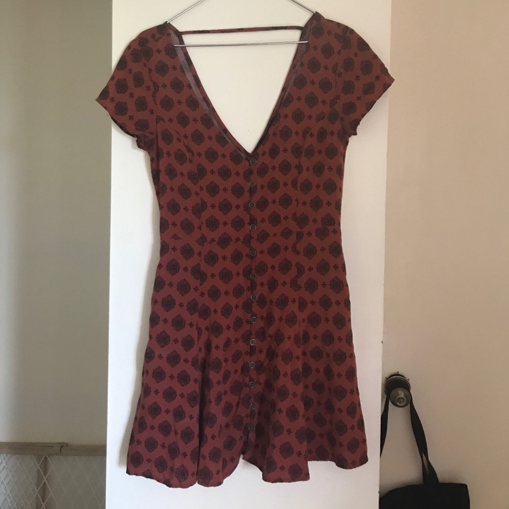 Forever 21 button up dress size small