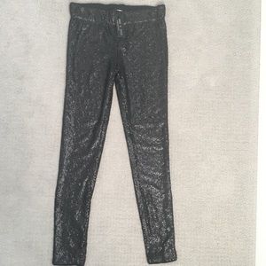 Black Sequin Leggings—  BRAND NEW