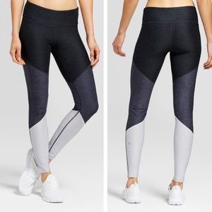 C9 By Champion Freedom Gray Colorblock Leggings