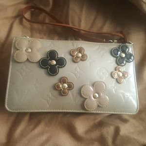 Authentic LV patent leather clutch