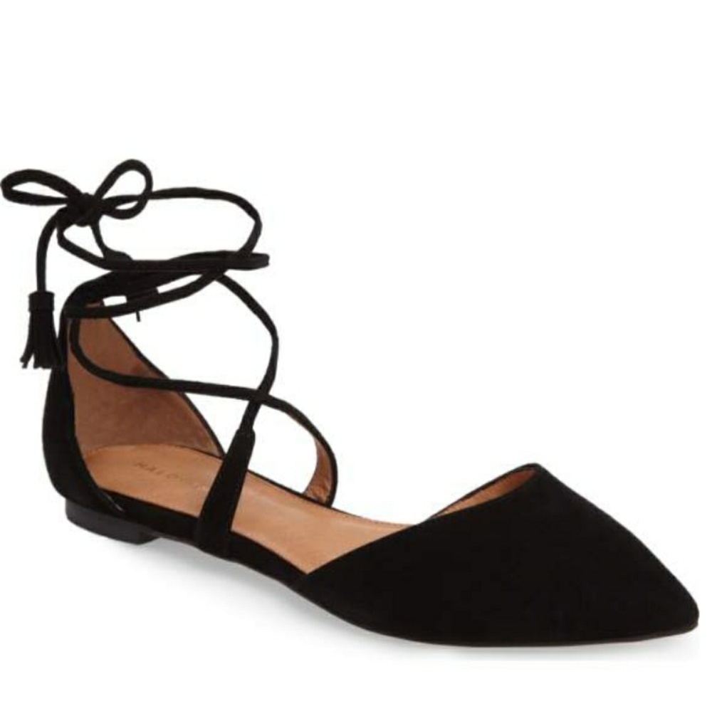Halogen Oliver Ankle Wrap Flat Size 12 NWT