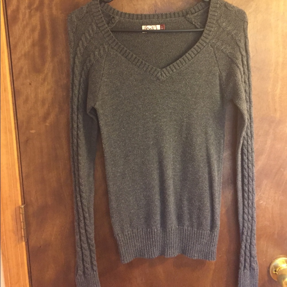 SO small grey sweater
