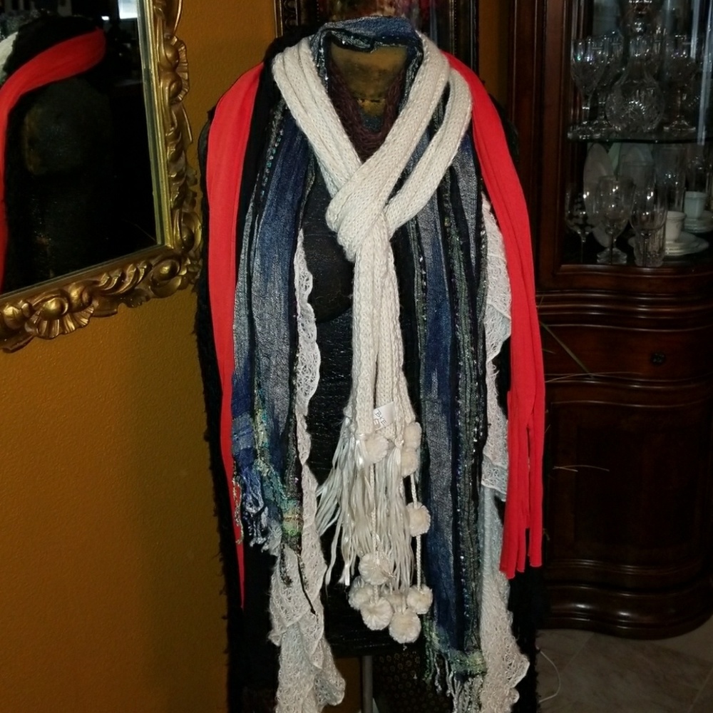 7 scarves
