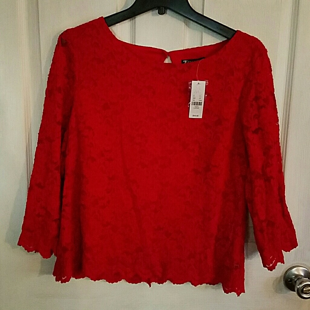 Ny & co.Lace blouse