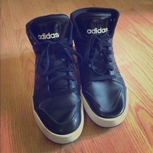 Women’s ADIDAS Black Hightops