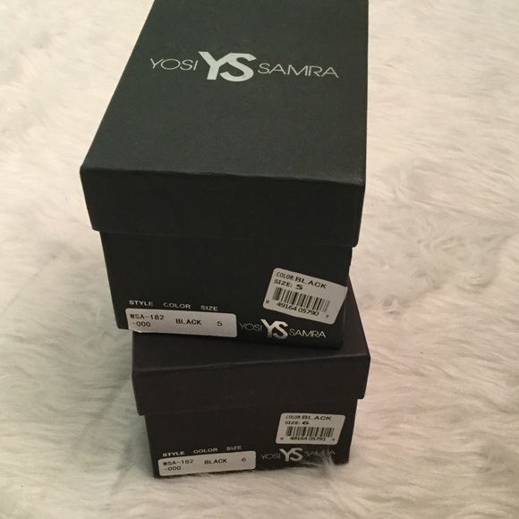 SOLD! NIB Yosi Samra Leather Fold Up Flat - Picture 6 of 6