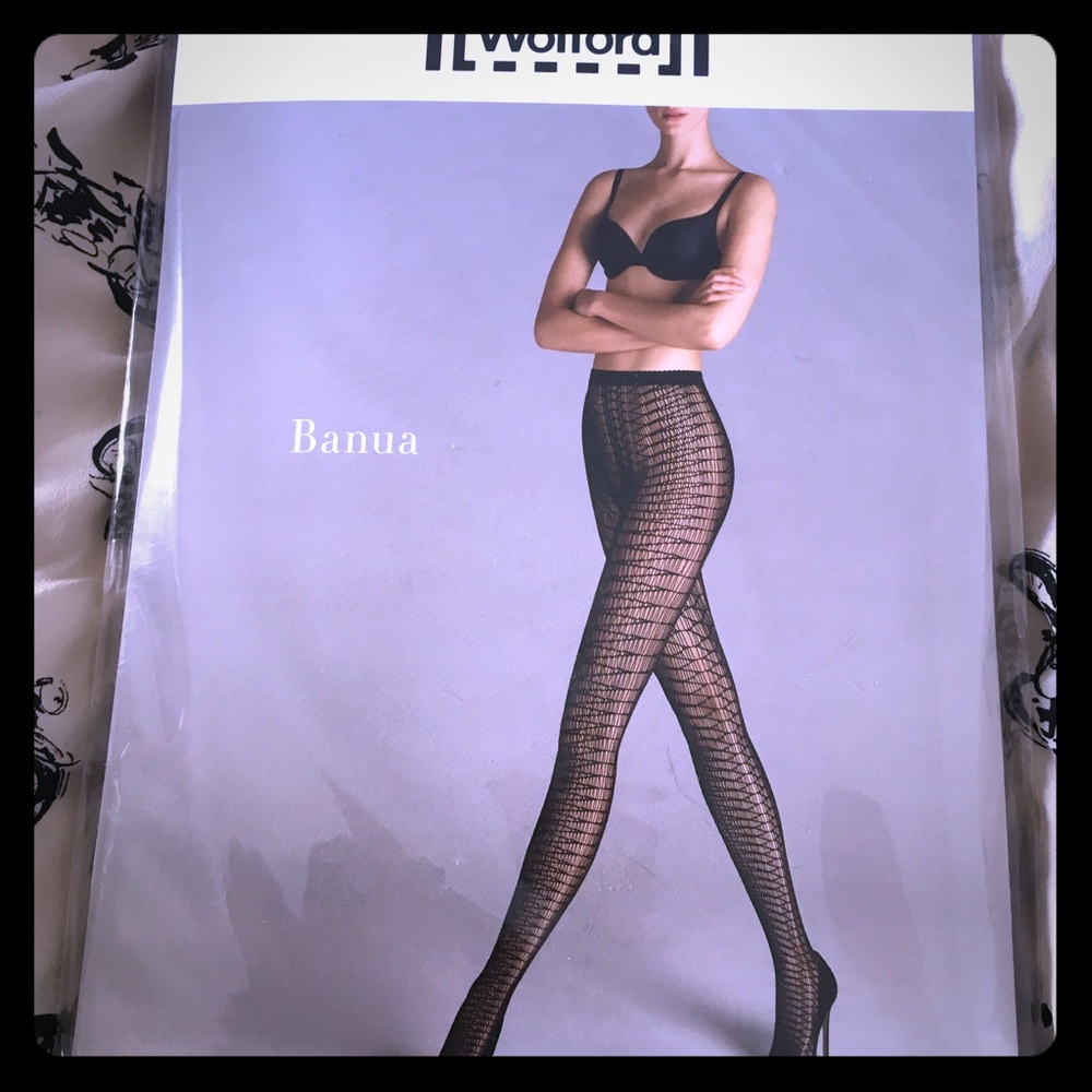 Wolford Banau fishnet tights in black 🖤🕸 NWT✅