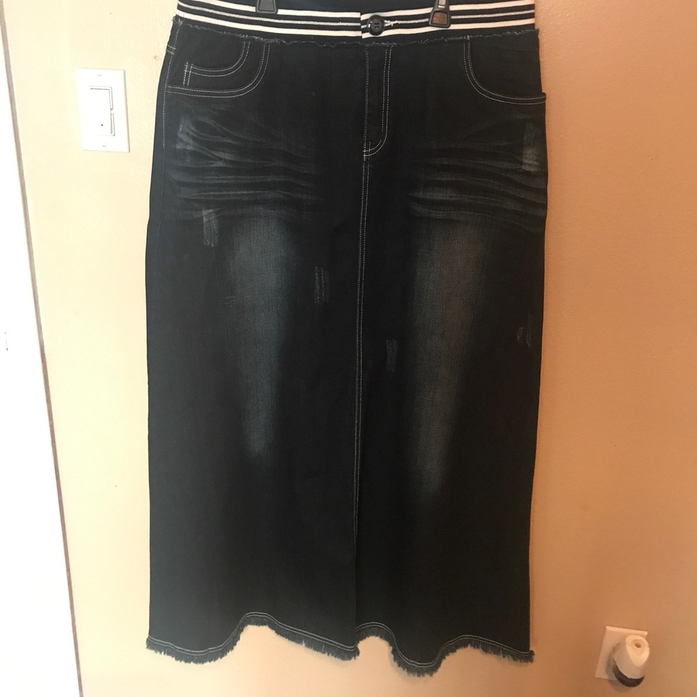 NWT Denim Skirt