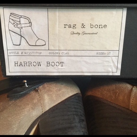 SOLD! Rag and Bone Harrow Boots - Picture 8 of 8