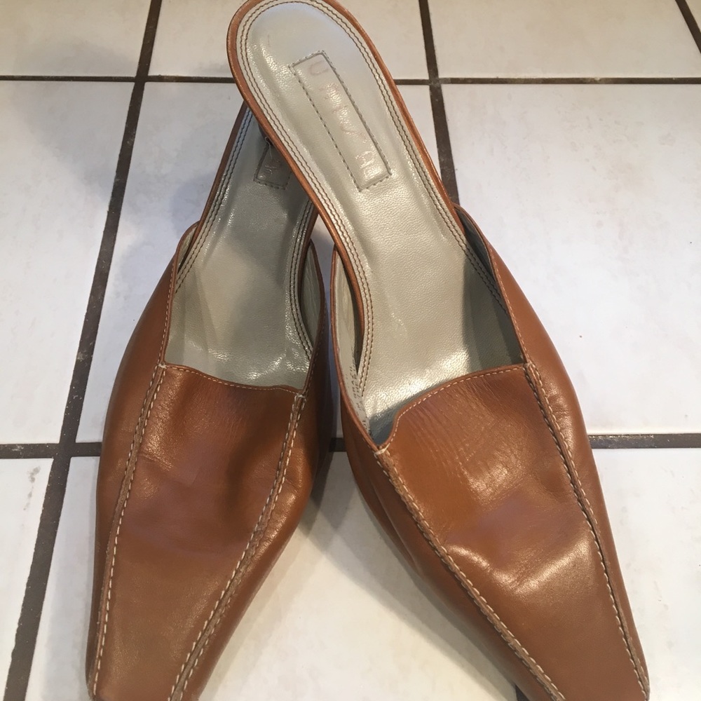 Tan shoes