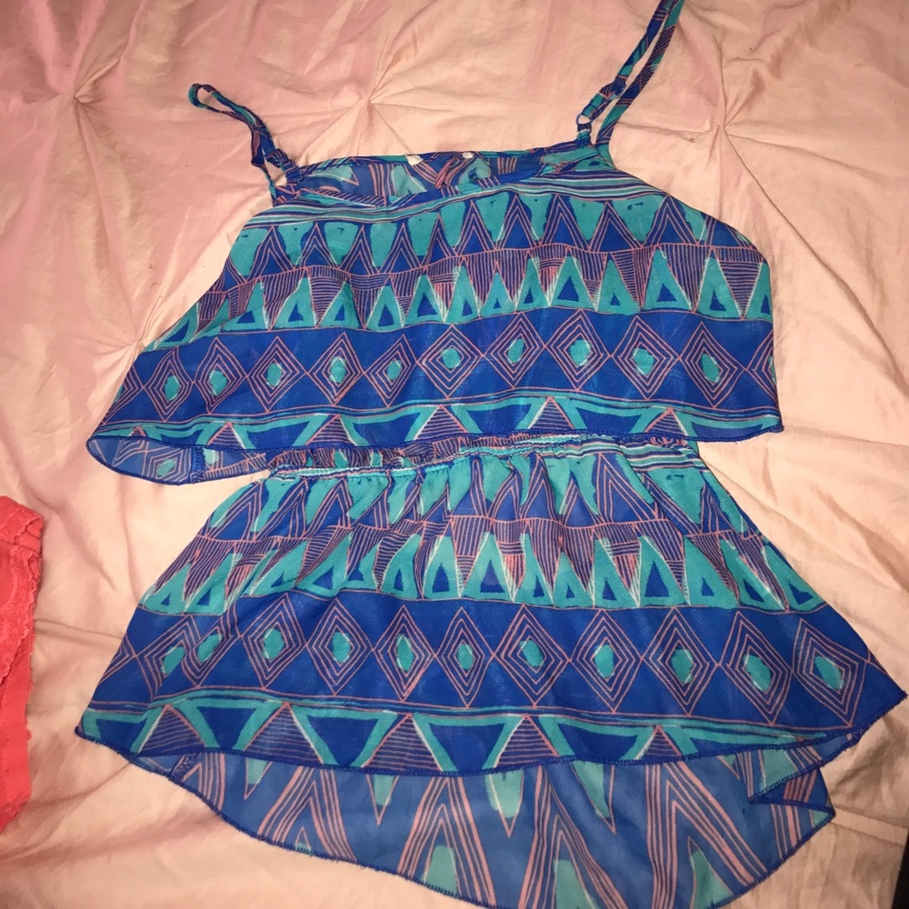 Cute summer open back tank ☀️