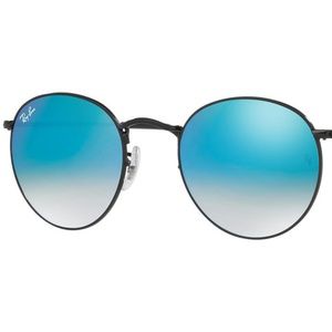 Ray-Ban 'Icons' 50mm Round Sunglasses - Black/Blue