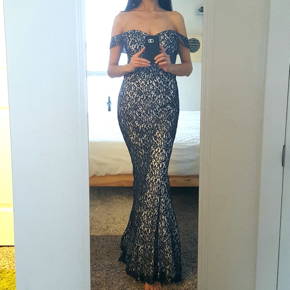 Windsor Navy Mermaid Dress size 11