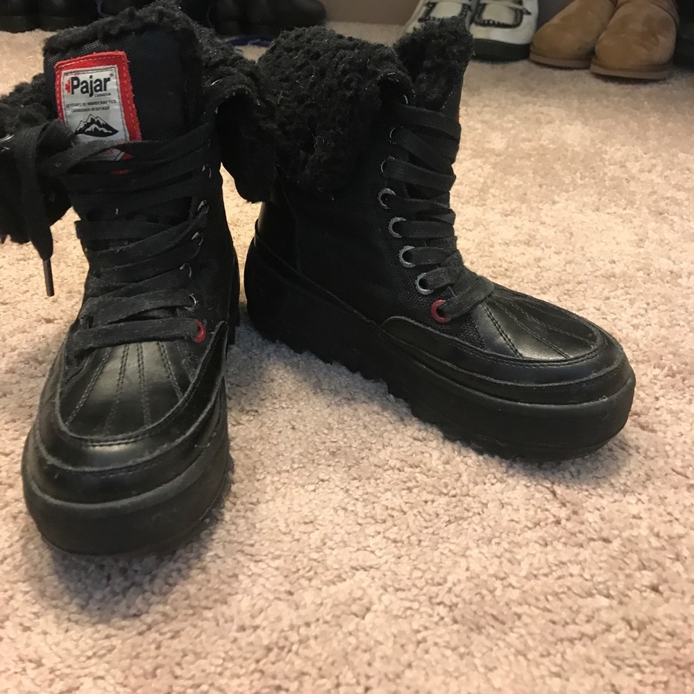 ❄️Pajar Black Platform Snow Boot❄️