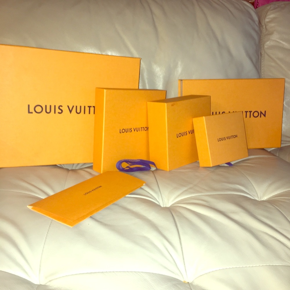 Louis Vuitton Boxes & Ribbon & Receipt Holders