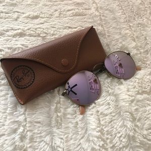 Ray-Ban Round Flat Lenses