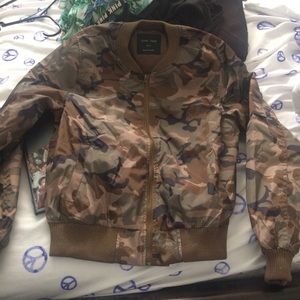Camo Bomber Jacket S