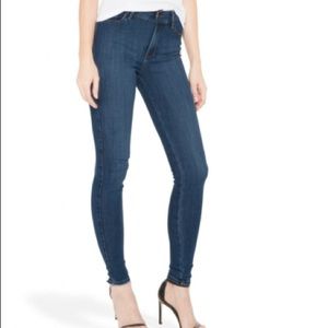 MOTT & BOW High Rise Skinny Jeans, Size 30