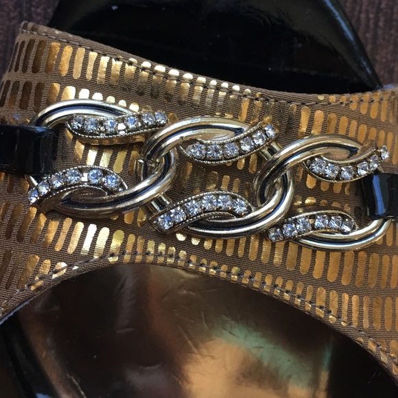 NWT Carlos By Carlos Santana Bling Front Shoes - Picture 2 of 8