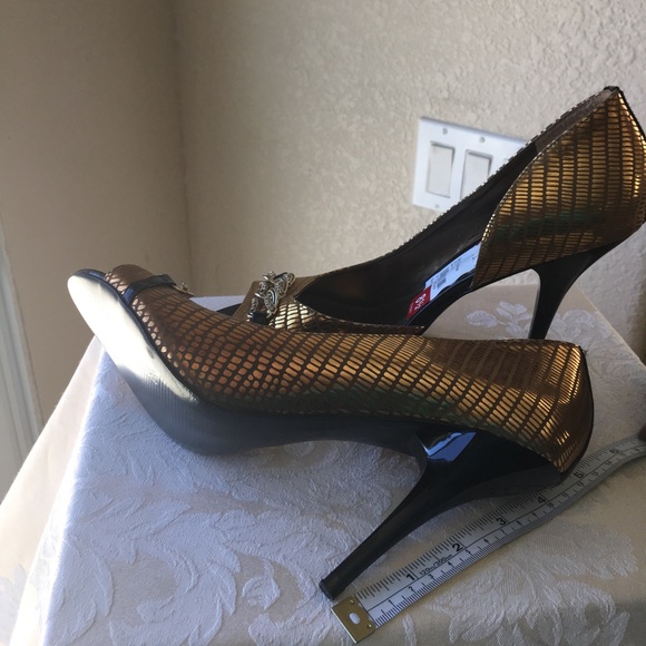 NWT Carlos By Carlos Santana Bling Front Shoes - Picture 4 of 8