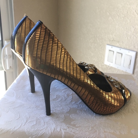 NWT Carlos By Carlos Santana Bling Front Shoes - Picture 8 of 8