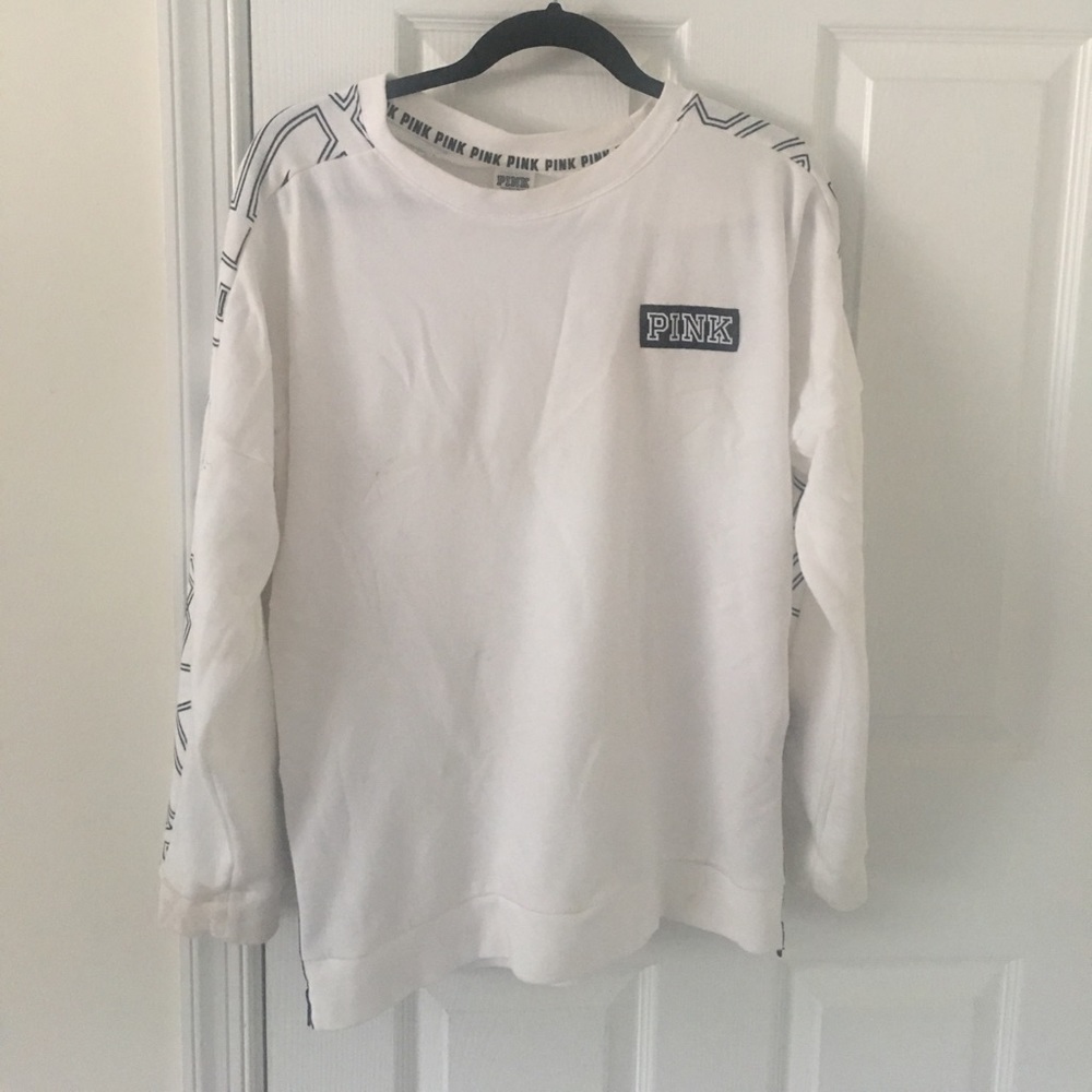 Victoria’s Secret pink sweatshirt