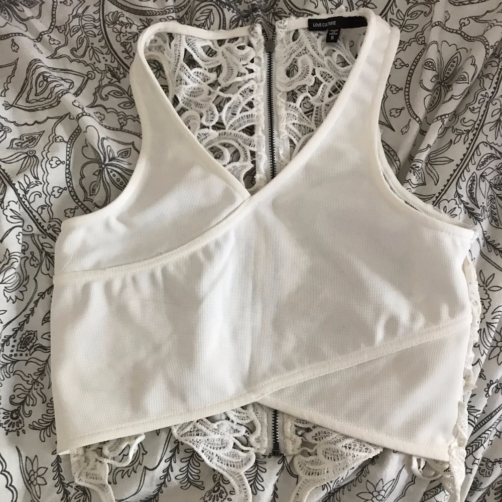 Love Culture Cropped Going Out Top