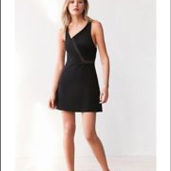 urban outfitters black dress