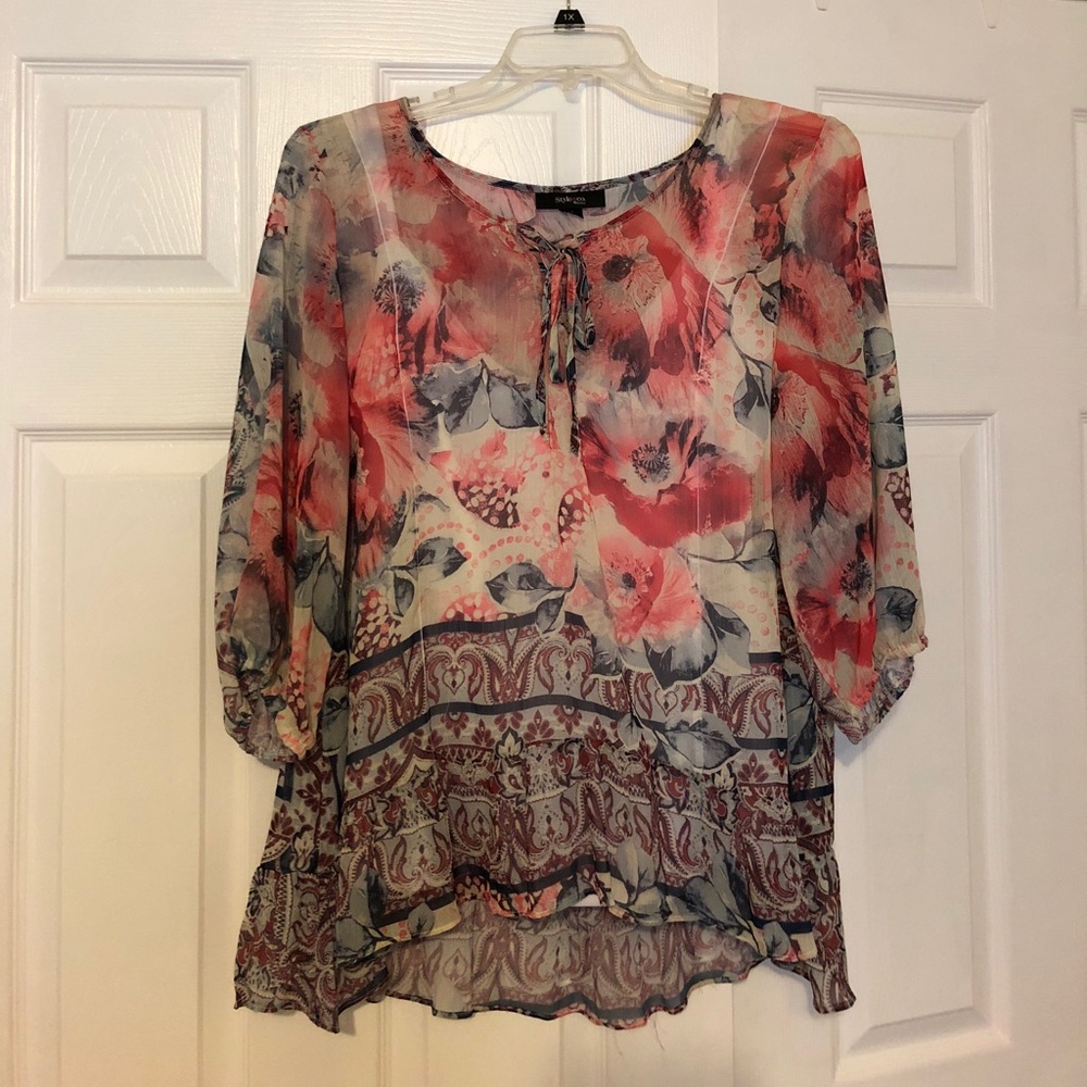Chiffon Bohemian Blouse