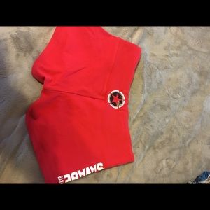 Savage Barbell booty shorts