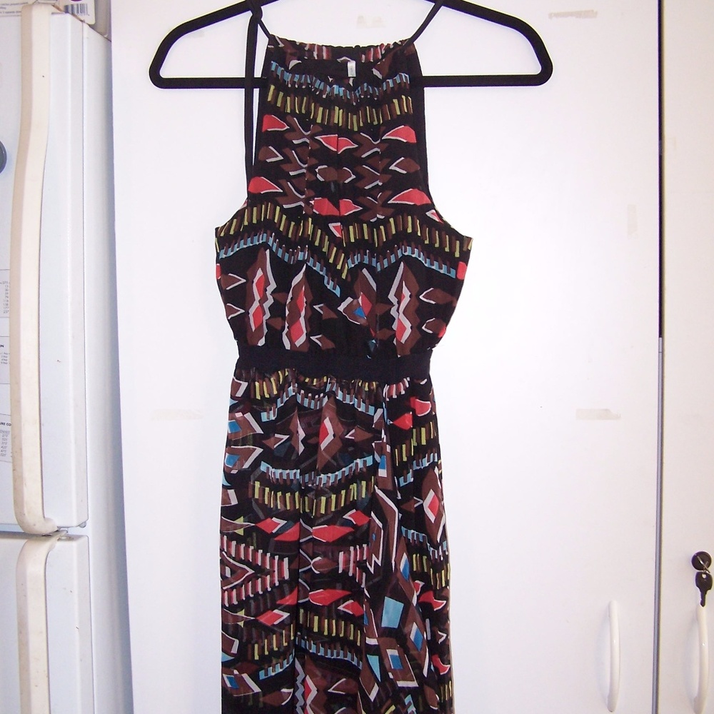 Twelfth St by Cynthia Vincent Silk Maxi Dress New