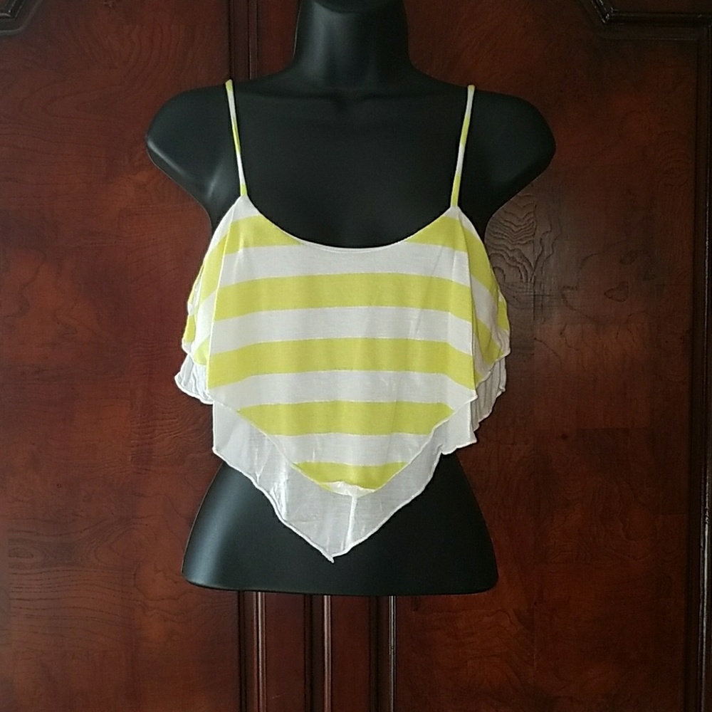 Asymmetric Tank Crop Top