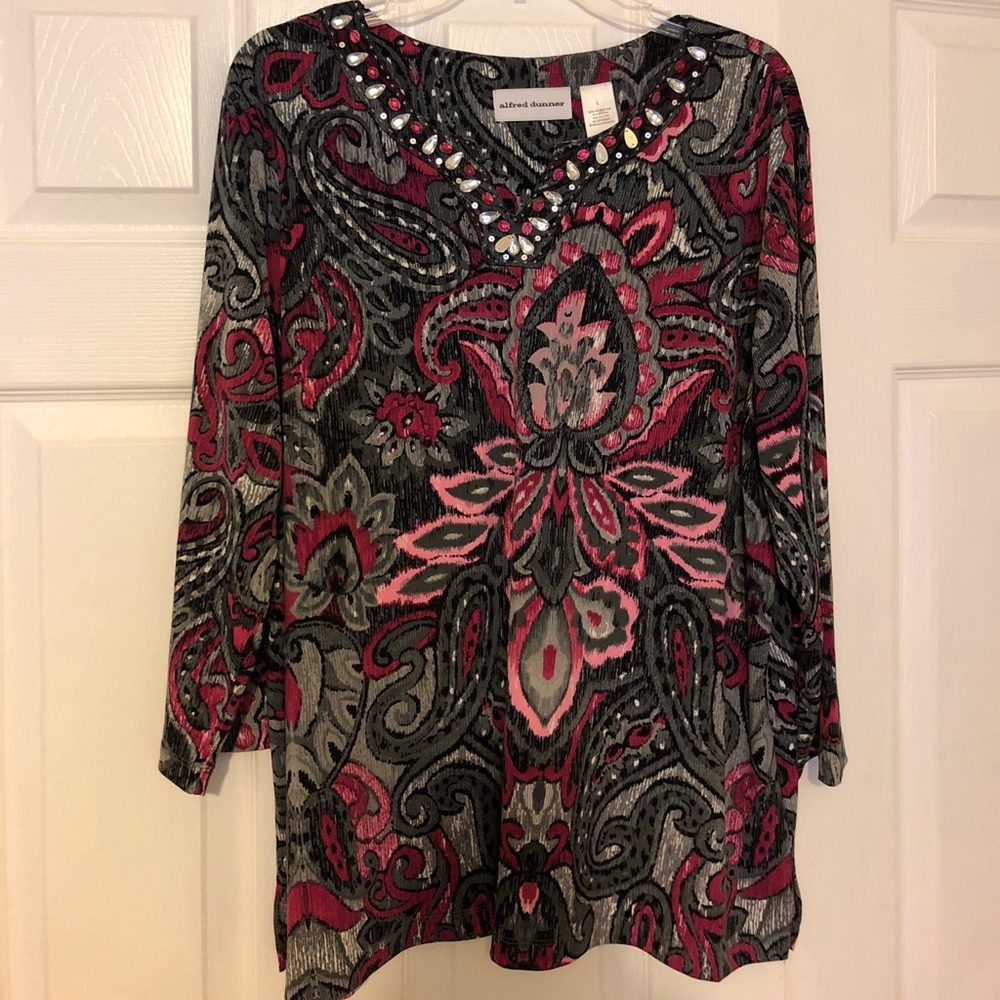 Alfred Dunner tunic top