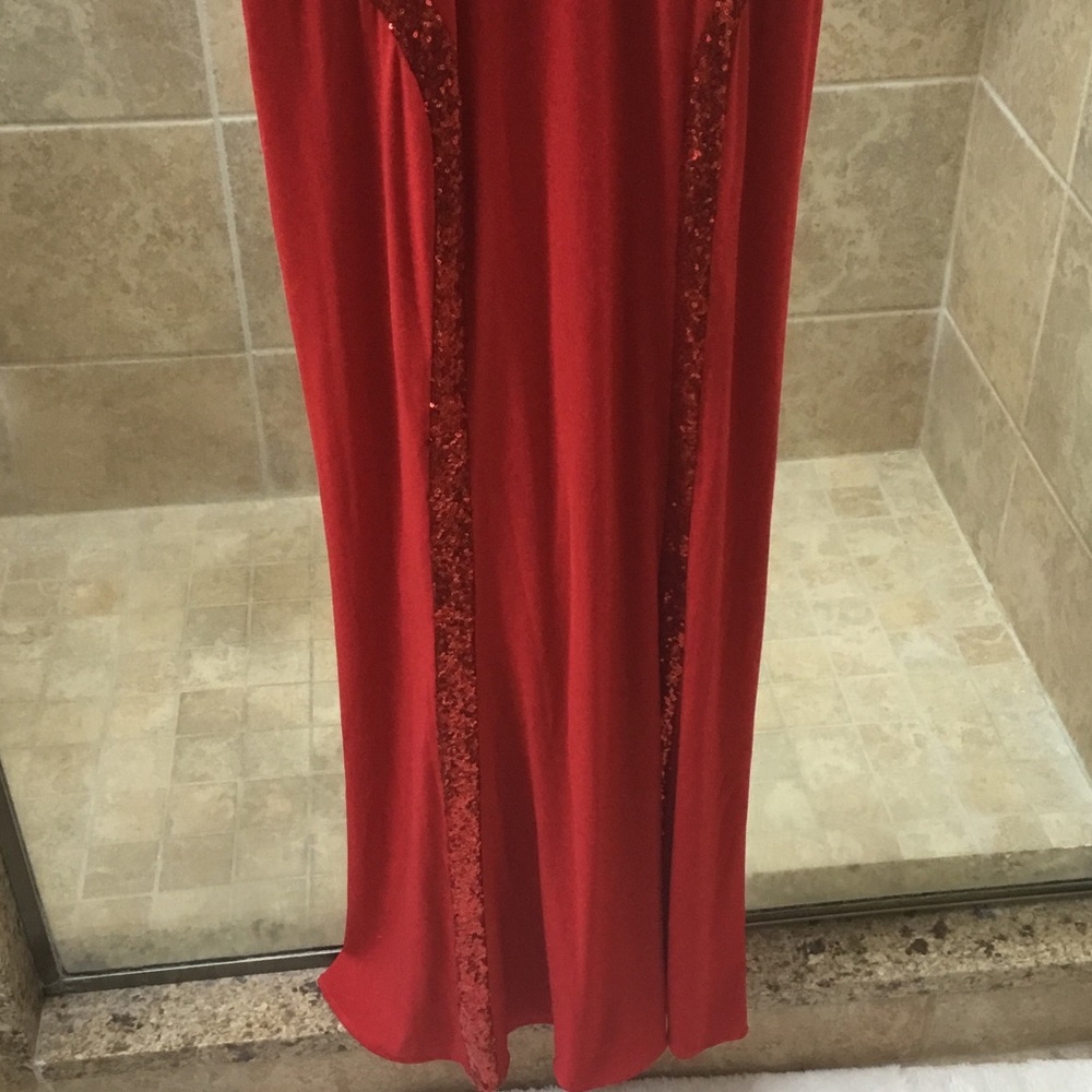 Ruby Red Prom Dress - Picture 3 of 6