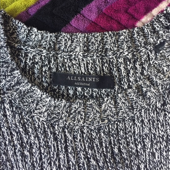 NWOT All Saints Velo Knitted Dress Size M - Picture 6 of 8