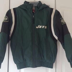 NFL N.Y. JETS BOYS HOODED JACKET