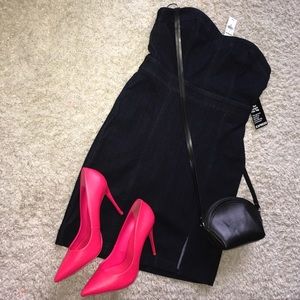 Denim mini dress from Express NWT