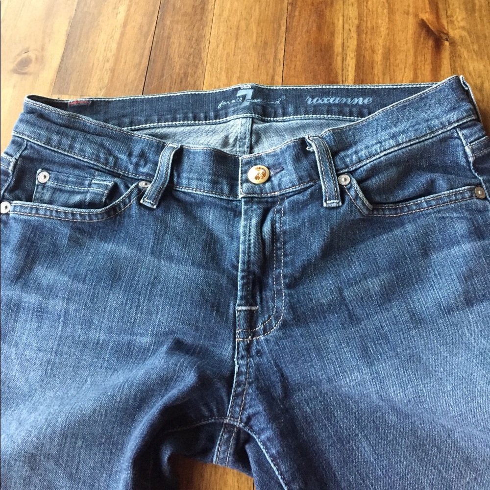 Cute, soft 7 for all mankind ankle jeans