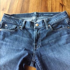 Cute, soft 7 for all mankind ankle jeans