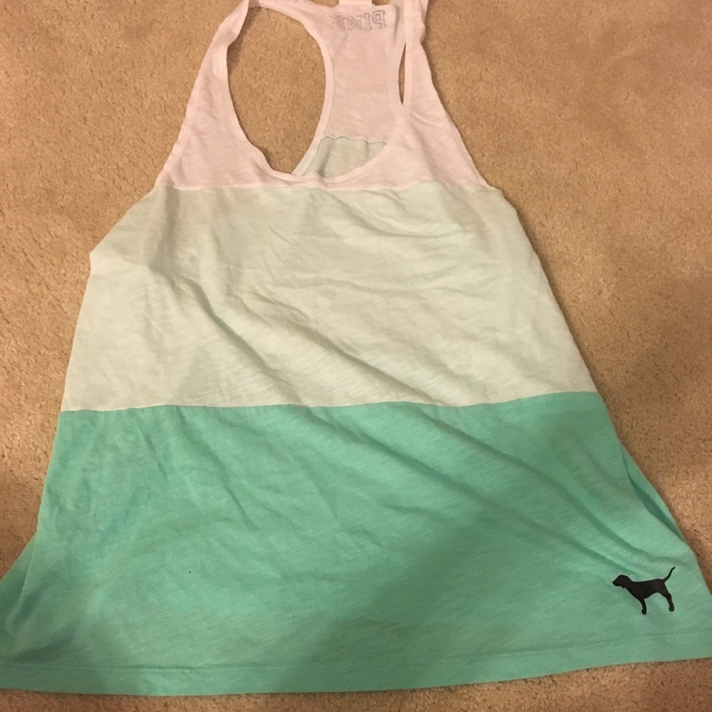 VS pink ombré workout tank