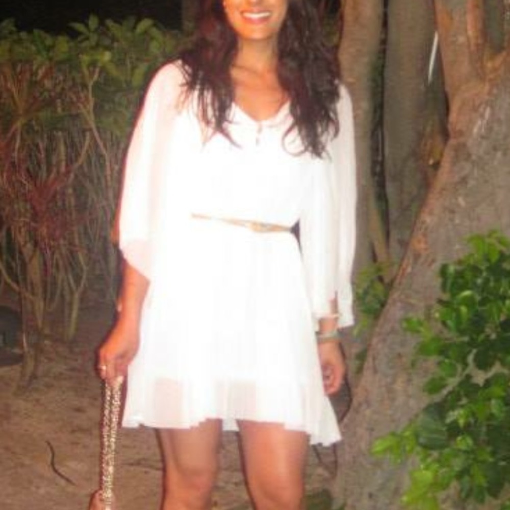 Short pleated dress