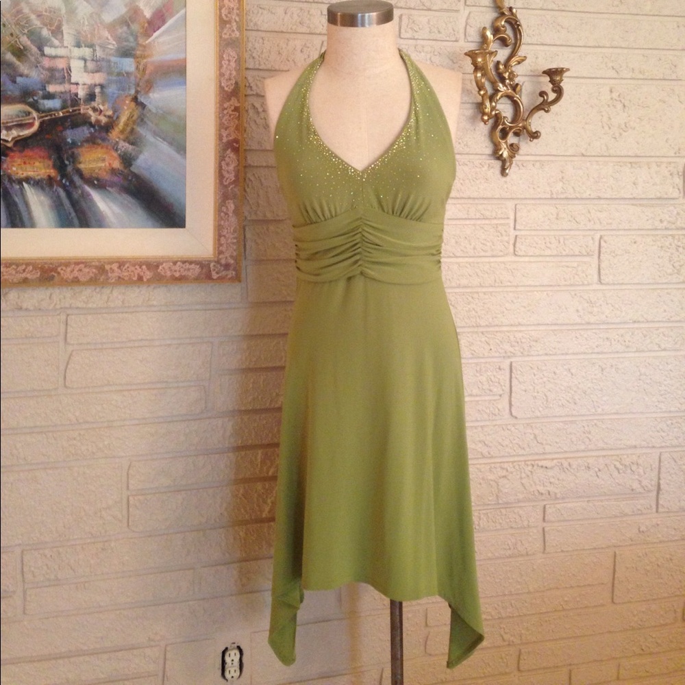 Eliza J New York Halter Back Dress