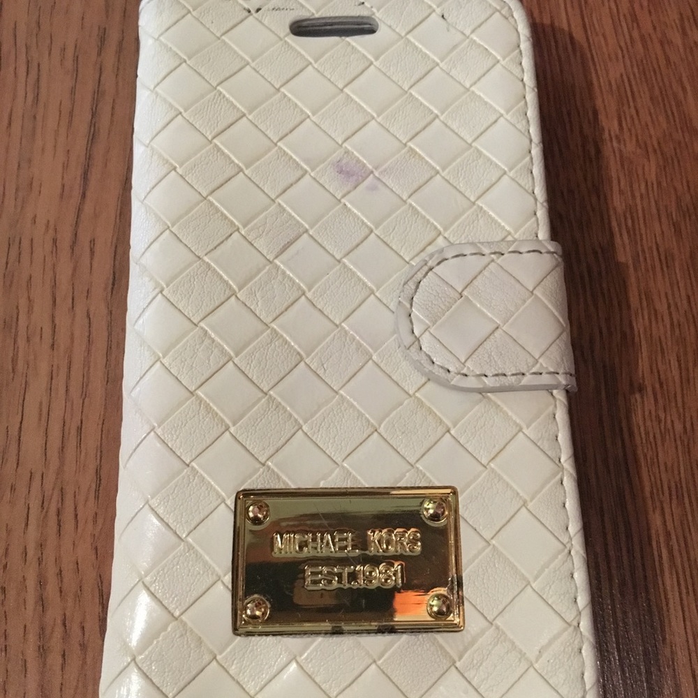 Michael Kors iPhone 6s case.